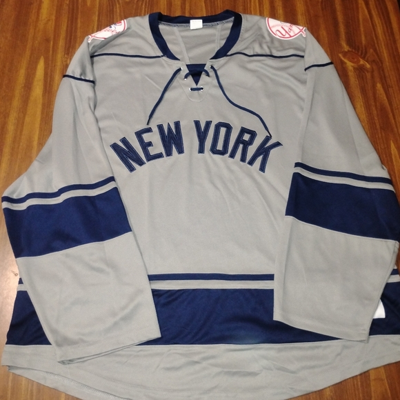 Ny Yankees Other - NY YANKEES HOCKEY JERSEY XL SGA 5/17/2024 BRONX NEW YORK excellent condition